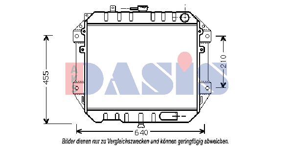 AKS DASIS Radiators, Motora dzesēšanas sistēma 360440N